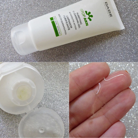 Sữa rửa mặt BABE Stop AKN Purifying Cleansing Gel cho da dầu mụn 100ML