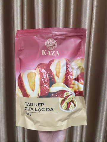 Táo Đỏ Tân Cương - Táo Kẹp Sữa Lạc Đà - Táo Giòn - Táo Hạnh Nhân Kaza Tốt Cho Tim Mạch, Cải Thiện Giấc Ngủ Túi 1kg (Hàng Công Ty)