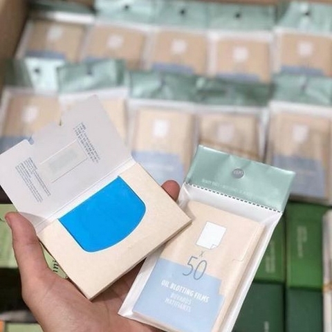 Giấy thấm dầu The Face Shop Oil Blotting Films  50 miếng