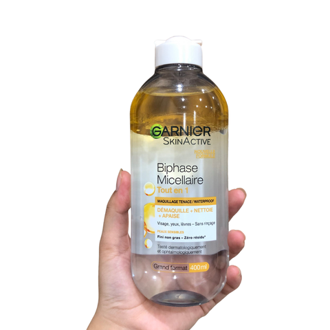 Nước Tẩy Trang Garnier 400ml ( Màu Vàng )