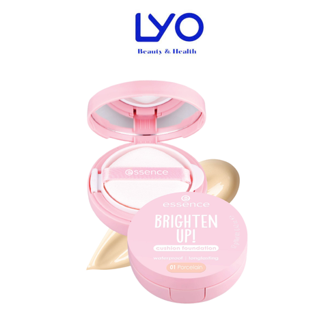 f359 - Cushion kháng nước nâng tông Essence BRIGHTEN UP! Cushion Foundation
