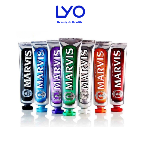 Kem đánh răng Marvis Toothpaste - Thơm miệng, Làm trắng răng 75ml.