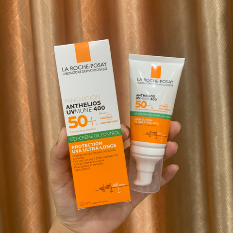 Kem chống nắng dành cho da dầu La Roche-Posay Anthelios UVMUNE 400 SPF 50+ 50ml ( Không mùi )