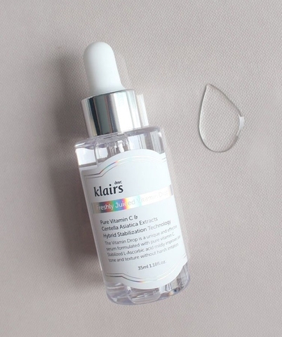 Tinh Chất Vitamin C dưỡng trắng giảm thâm mụn, tái tạo da Klairs Freshly Juiced Vitamin Drop -  35ml