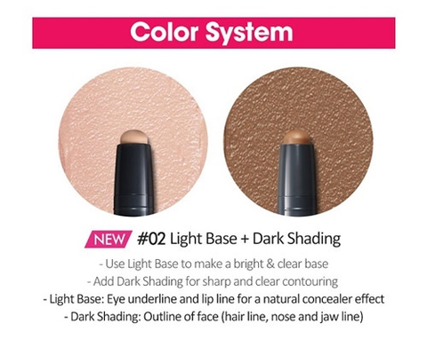 Bút Tạo Khối 2 Đầu Etude House Play 101 Stick Contour Duo