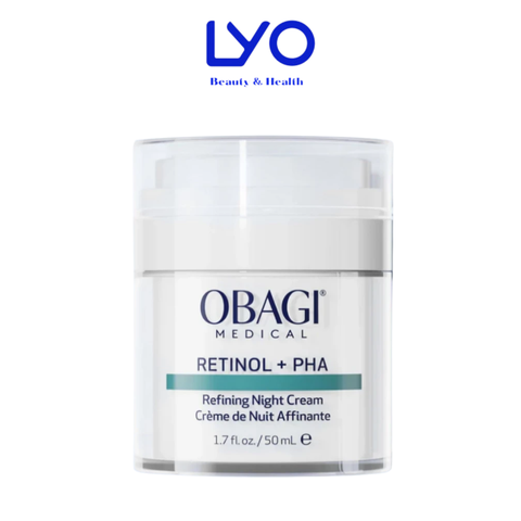 f413 - Kem dưỡng trẻ hóa, sáng da ban đêm Obagi Retinol + PHA Refining Night Cream 50ml