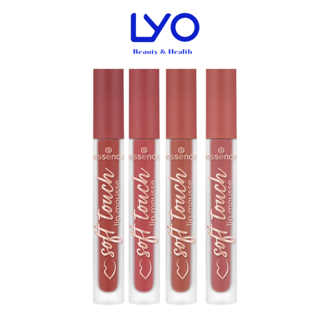 e197 - Son Kem thuần chay  Essence Soft Touch Lip Mousse