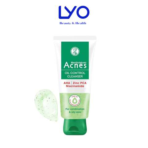 F426 - Gel Rửa Mặt ROHTO Acnes Kiểm Soát Nhờn Oil Control Cleanser