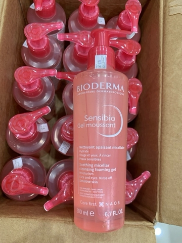e777 - Bioderma - Sữa rửa mặt cho da nhạy cảm Sensibio Gel Moussant 200ml