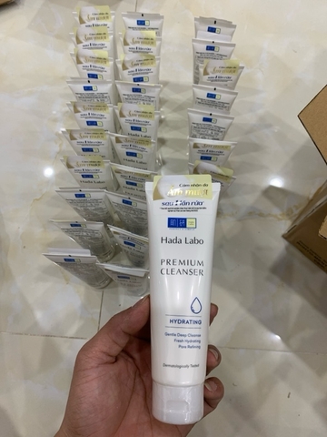 Sữa Rửa Mặt Hada Labo dòng cao cấp mới Premium 100g