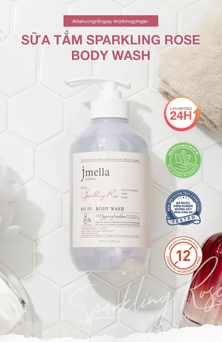 Sữa Tắm Dưỡng Ẩm Hương Nước Hoa Jmella In France Body Wash Hàn Quốc 500ml & 1000ml