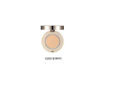 Phấn phủ The Face Shop Gold Collagen Ampoule Two- Way Pact Hàn Quốc 9.5g