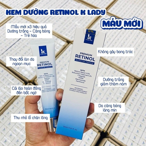 Kem dưỡng K Lady Care Retinol Repair 0.5% 30ml