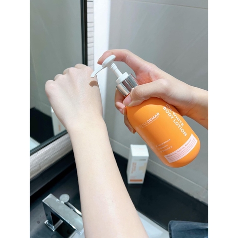 Kem Dưỡng Thể Nâng Tone Da SenaDemar 10x White Body Lotion Giúp Da Sáng Mịn & Đều Màu Hàn Quốc 300ml