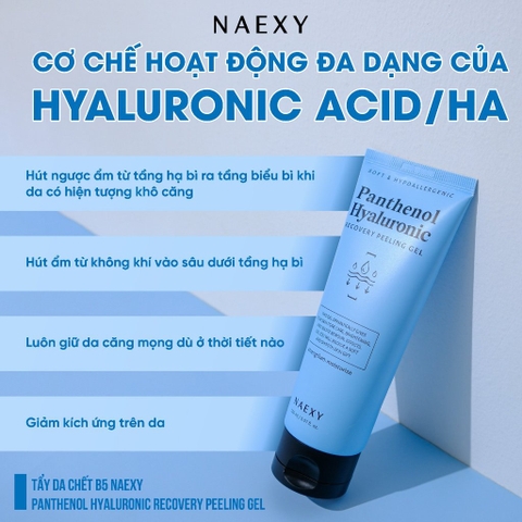 Tẩy Da Chết Naexy Recovery Peeling Gel Cấp Ẩm & Làm Sạch Da Hàn Quốc 150ml