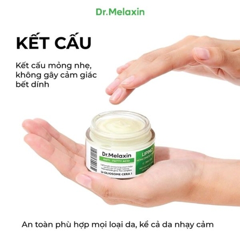 Kem Dưỡng Da Dr.Melaxin Lipino 50ml – Kiểm Soát Dầu, Giảm Thâm Mụn, Không Gây Bít Tắc