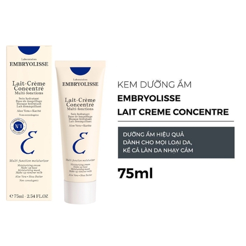 d32 - Kem Dưỡng dưỡng Ẩm Phục Hồi Da Embryolisse Lait Creme Concentre 75ml