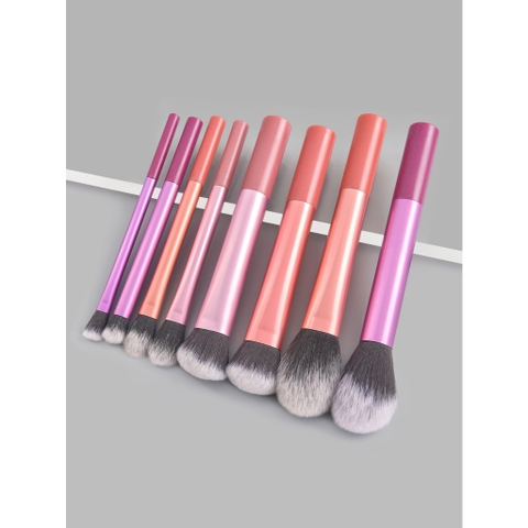 Bộ Cọ Trang Điểm Chuyên Nghiệp Kèm Túi Da PU Cao Cấp Jary Makeup Brush