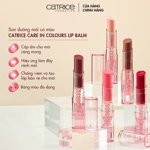 f340 - Catrice - Son dưỡng có màu Catrice Care In Colours Lip Balm