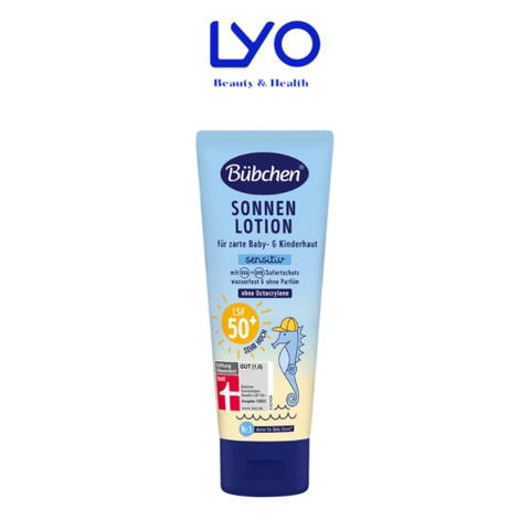 Kem Chống Nắng Bảo Vệ Làn Da Bé Bubchen Sonnenlotion LSF 50+ Đức 100ml