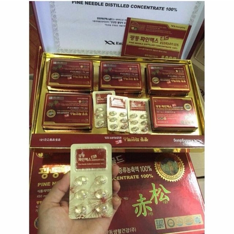 d845 - Tinh Dầu Thông Đỏ Quang Tông Kwangdong Giúp Da Dẻ Hồng Hào, Cải Thiện Hệ Tiêu Hóa Hàn Quốc LYO