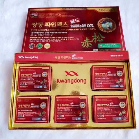 d845 - Tinh Dầu Thông Đỏ Quang Tông Kwangdong Giúp Da Dẻ Hồng Hào, Cải Thiện Hệ Tiêu Hóa Hàn Quốc LYO