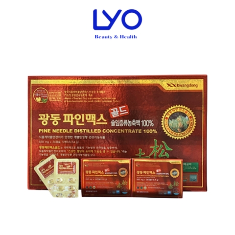 d845 - Tinh Dầu Thông Đỏ Quang Tông Kwangdong Giúp Da Dẻ Hồng Hào, Cải Thiện Hệ Tiêu Hóa Hàn Quốc LYO