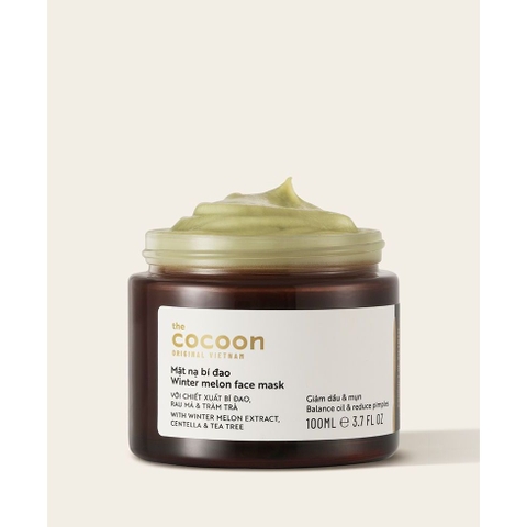 d592 - Mặt Nạ Bí Đao Cocoon Winter Melon Face Mask 100ml