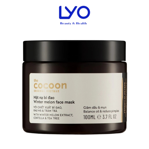 d592 - Mặt Nạ Bí Đao Cocoon Winter Melon Face Mask 100ml