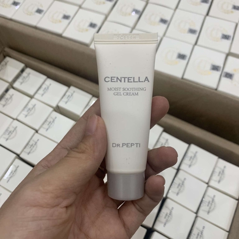 Kem Dưỡng Ẩm Chiết Xuất Rau Má Làm Dịu Da Dr.Pepti Centella Moist Soothing Gel Cream 70ml