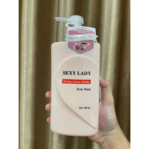 Sữa Tắm Hương Nước Hoa Quyến Rũ Sexy Lady Parfum Creme Douche Body Wash 700ml
