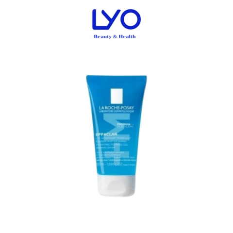 Sữa rửa mặt La Roche-Posay Gel Effaclar cho da dầu, mụn, nhạy cảm 50ml