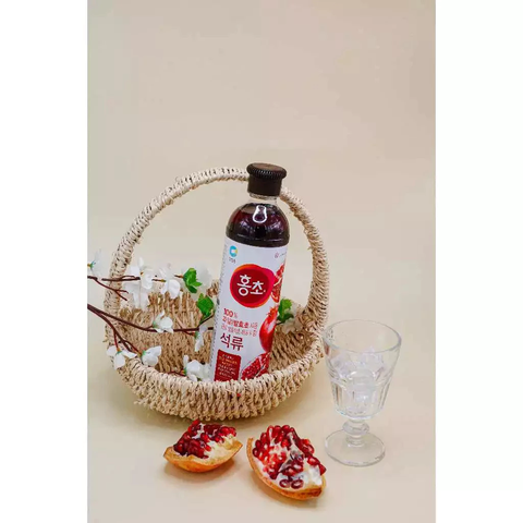 f358 - Giấm Giảm Cân Lên Men Hương Trái Cây Hàn Quốc Daesang 900ml