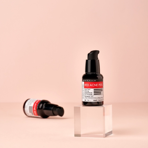 f005 - Tinh chất tẩy da chết hóa học (AHA&BHA) Derma Factory Red Acne Peel 30g LYO