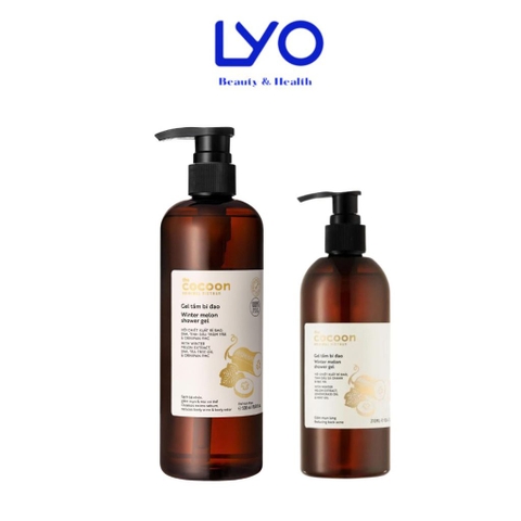 f309 - Sữa Tắm Bí Đao Cocoon Dạng Gel Giúp Giảm Mụn Lưng 310ml - 500ml