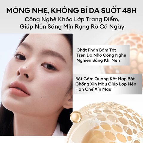 f429 - Phấn phủ nén Colorkey Pokky Mao Blurring Silky Setting Powder 7g