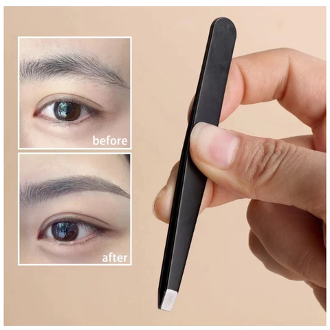 Nhíp nhổ lông mày đầu bằng Jary Eyebrow Tweezers B02