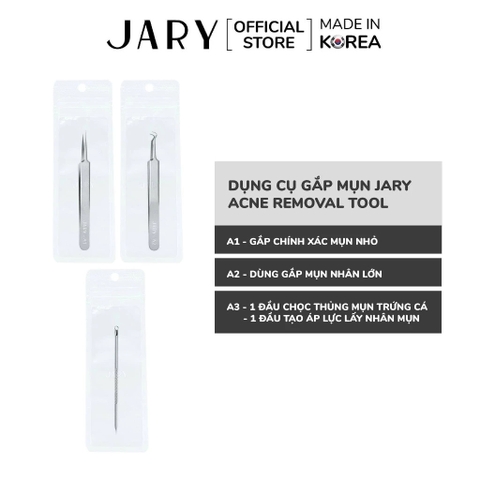 Dụng Cụ Gắp Mụn Đầu Nhọn Jary Acne Removal Tool Cây Nhíp Lấy Nhân Mụn