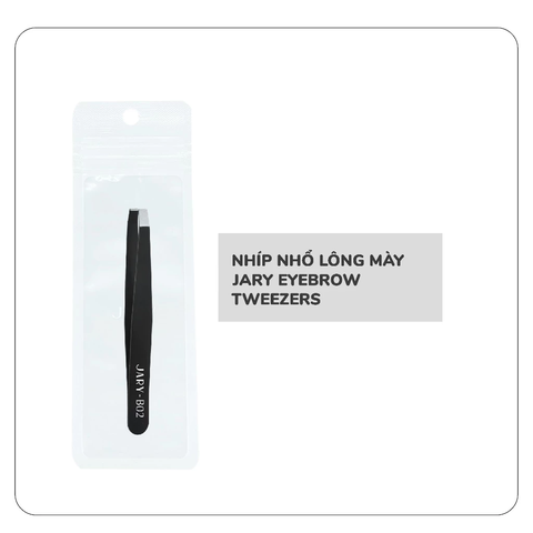 Nhíp nhổ lông mày đầu bằng Jary Eyebrow Tweezers B02