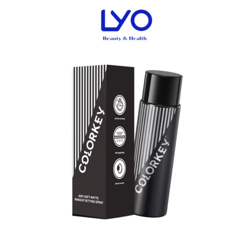 e953 - Xịt Khóa Nền COLORKEY Kiểm Soát Kiềm Dầu, Hỗ Trợ Cấp Ẩm 100ml LYO