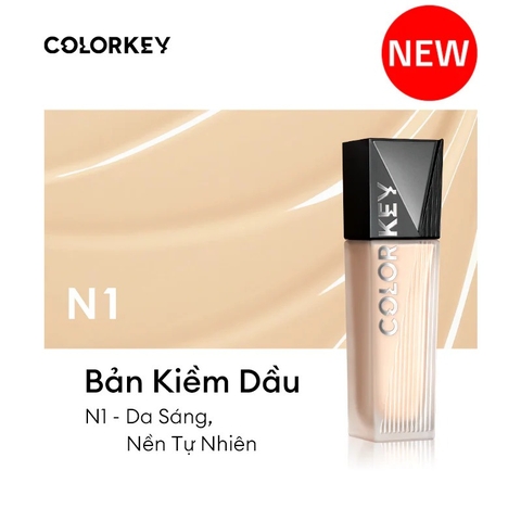 e965 - Kem Nền Lâu Trôi Dạng Lỏng Colorkey Long Lasting Flawless Liquid Foundation 30gr LYO