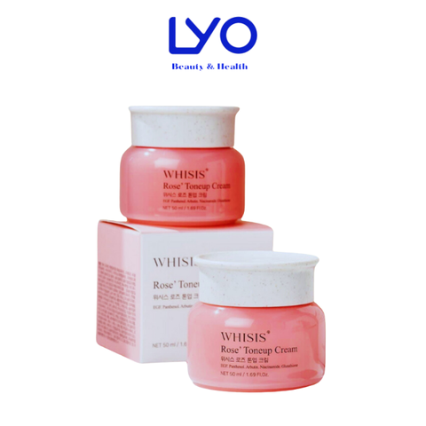 c56 - Kem Dưỡng Whisis Kem Rose Tone Up 50ml - Dưỡng trắng, nâng tone, cấp ẩm