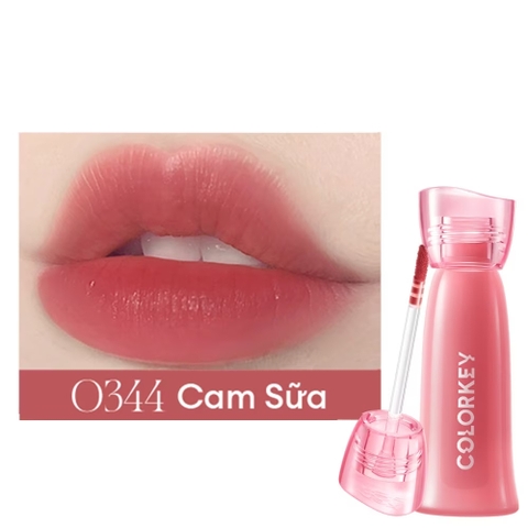 e947 - Son tint lì COLORKEY Watery Tint Nhẹ Môi, Không Dính, Lâu Trôi, Dưỡng Ẩm 2.5g LYO