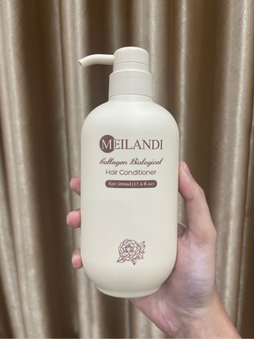 Bộ Dầu Gội Xả Meilandi VISI Dưỡng Tóc Suôn Mượt & Chắc Khỏe 500Ml