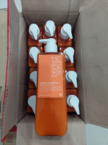 Dầu Gội Dầu Xả Mise En Scene Perfect Serum Shampoo 680ml ( Màu vàng đỏ hồng mẫu mới )