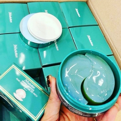 Mặt Nạ Mắt JM Solution Eye Patch (Hộp 60 miếng, màu xanh và đen)