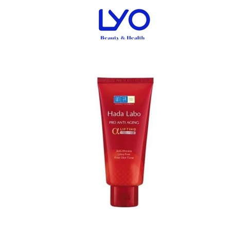 Sữa Rửa Mặt Dưỡng Da Hada Labo 80g ( Màu Đỏ )