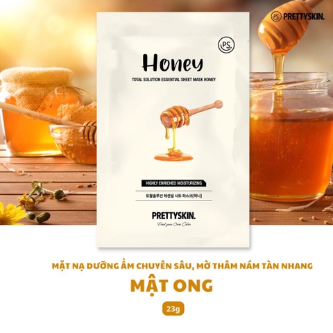 f254 - Prettyskin - Combo 3 miếng mặt nạ giấy Prettyskin - Mật ong (Honey)