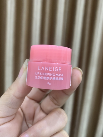 Mặt nạ ngủ môi mini Laneige 3g cung cấp độ ẩm cho môi, dịu nhẹ, mềm mịn