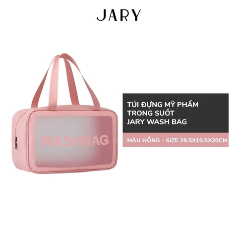 Túi Đựng Mỹ Phẩm Cao Cấp Tiện Lợi Jary Da PU & Wash Bag